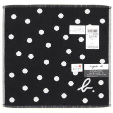 アニエスベー　メンズ　スマホ・メガネ拭き　ハンカチ　水玉柄　【agnes b】