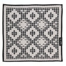 アニエスベー　メンズ　タオルハンカチ　ダイヤ柄　【agnes b】