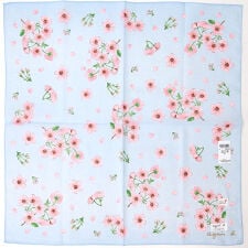 アニエスベー　大判　プリントハンカチ（58cm）桜　【agnes b】