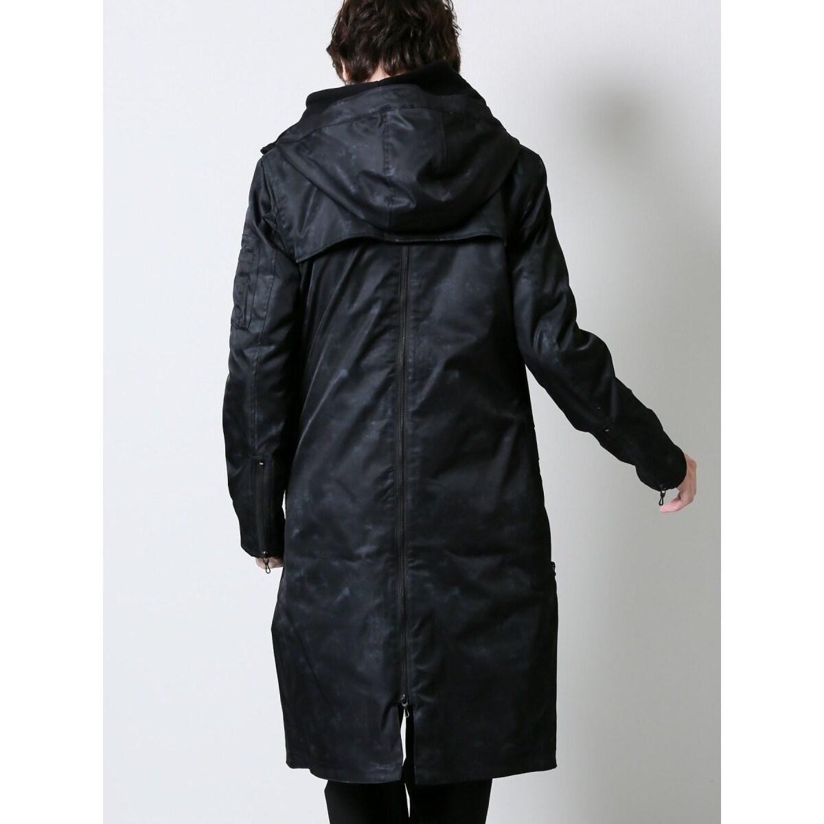 シェラック/SHELLAC ムラ柄モッズコート | セマンティックデザイン