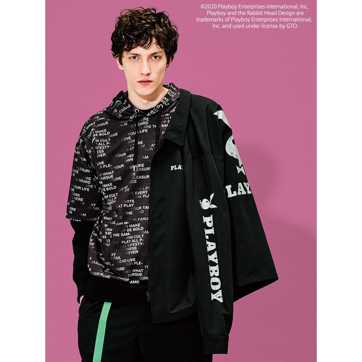 プレイボーイ/PLAYBOY別注 ZIPブルゾン | セマンティックデザイン