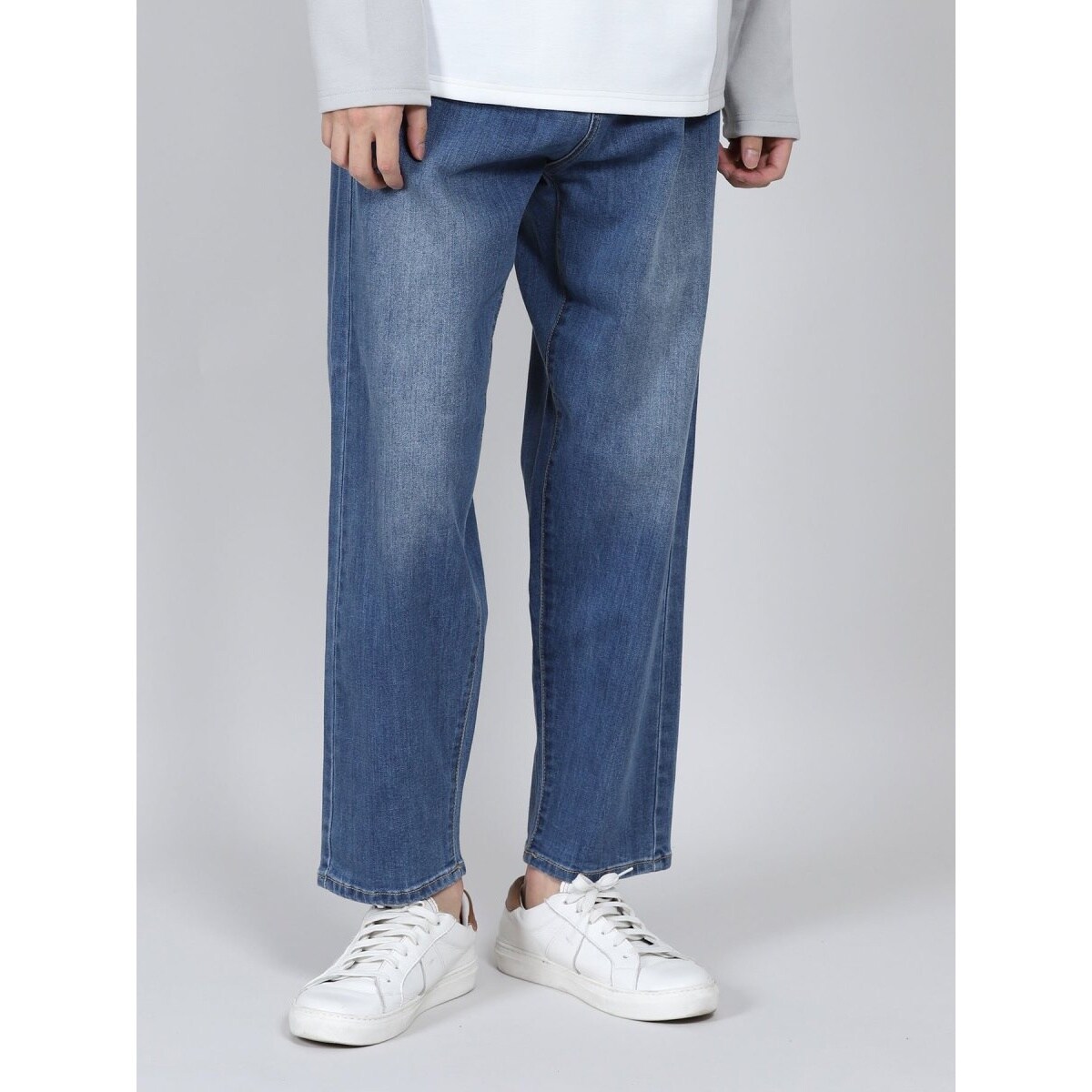 semantic design フレアデニム ダメージ デニムLLサイズ