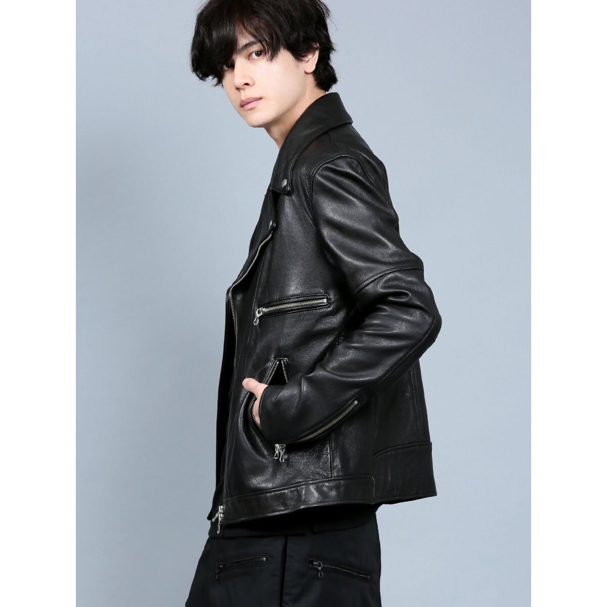 シェラック/SHELLAC シープレザー ダブルライダース | セマンティック