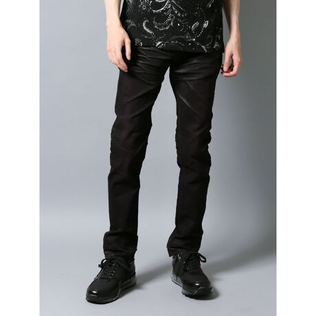 セマンティックデザイン Made In Japan クリアフォイルボルドー スキニーデニム セマンティックデザイン Semantic Design ファッション通販 マルイウェブチャネル