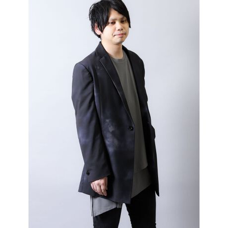 シェラック/SHELLAC 斑プリント シングルジャケット | セマンティック  