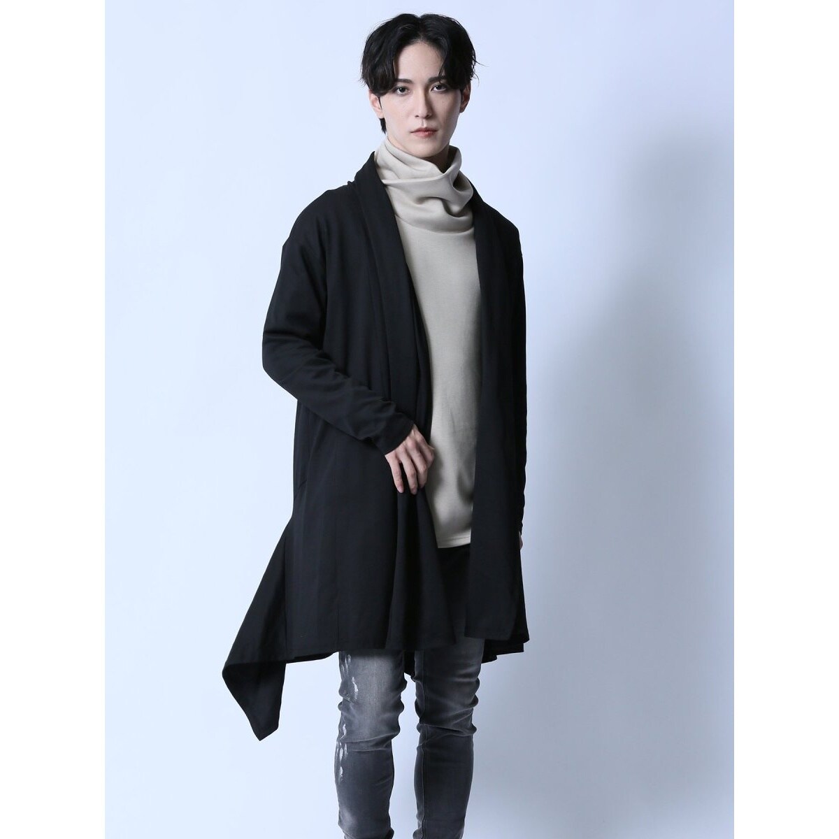 セマンティックデザイン ドレープ カーディガン | セマンティック