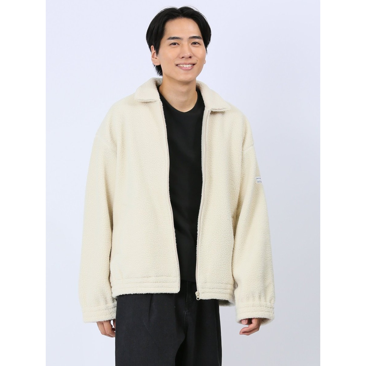 モンケメル/MONT KEMMEL ZIP SHORT BL BOA FLEECE-