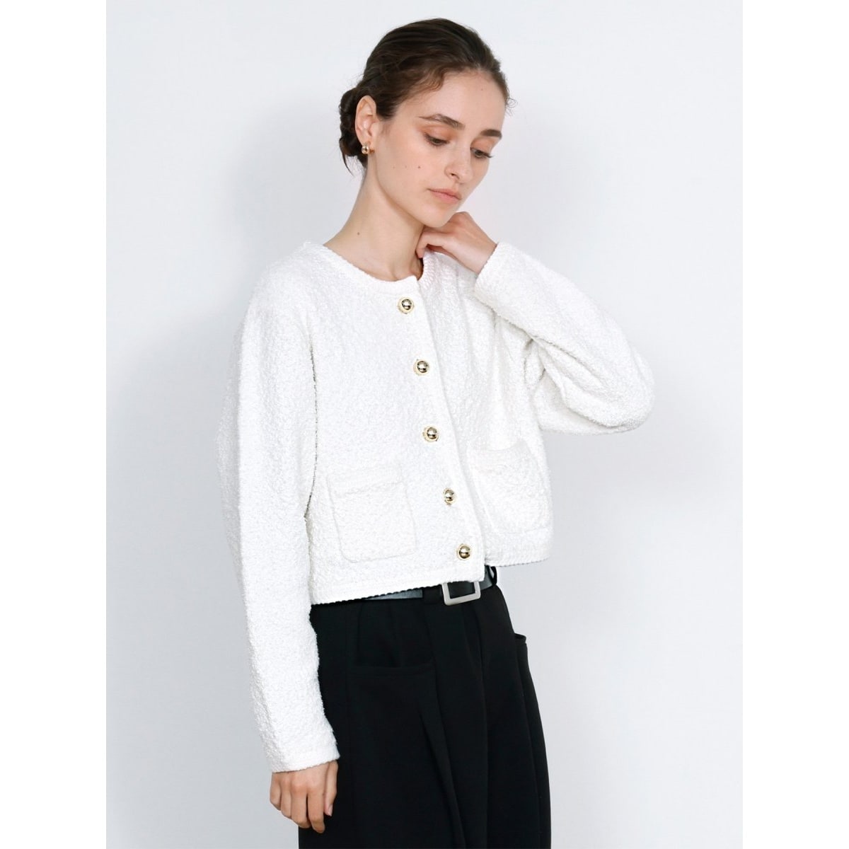 ツイードニットカーディガン | ドロー(DRAW) | マルイウェブチャネル