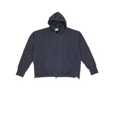 【ユニセックス】ドロー ヘビーウェイト ダブルジップ フーディー