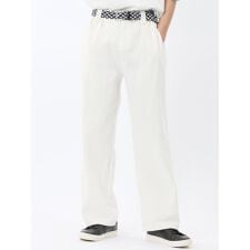 ドロー/DRAW 軽量 ワイドテーパード チノパンツ