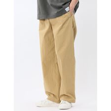 ドロー/DRAW 軽量 ワイドテーパード チノパンツ