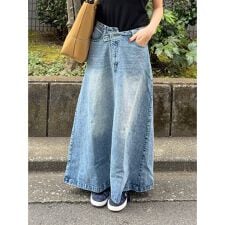 ドロー/DRAW デニムスカート