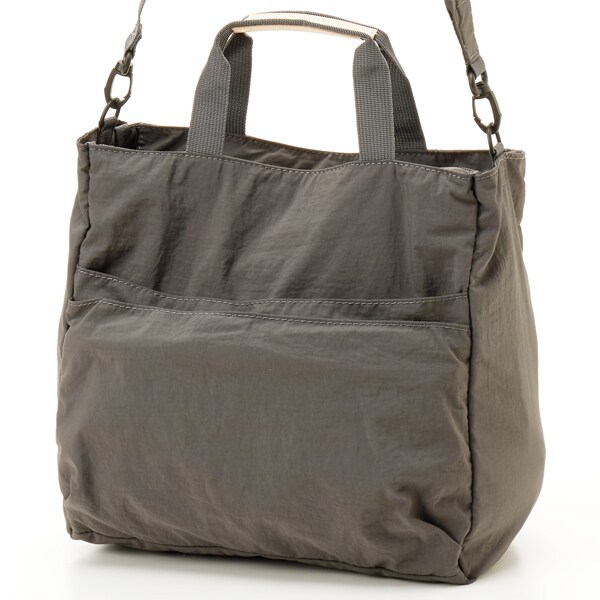 10ポケ INSIDE PRINT 2WAY TOTE