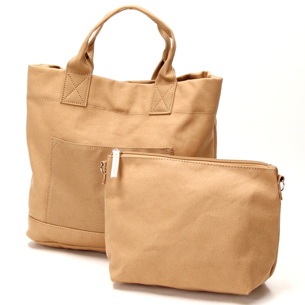 [�}���C]MOLESKIN+CANVAS 2WAY TOTE(�V�����_�[+�|�[�`�t�j/�A�[�X���C�h�iEARTHMADE�j �u���E��