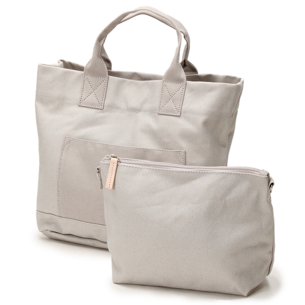[�}���C]MOLESKIN+CANVAS 2WAY TOTE(�V�����_�[+�|�[�`�t�j/�A�[�X���C�h�iEARTHMADE�j ���C�g�O���[