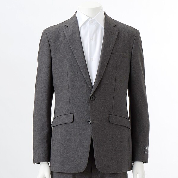 standard！ダックス秋冬シングルスーツ92AB3 グレー M相当 WEB限定/OUTLET】【SLIM TAPERED_2】【春夏】2釦シングルスーツ