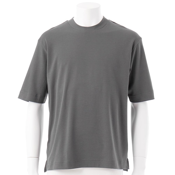 スーツ屋が作った】BIZ Tシャツ 汗じみ防止Tシャツ チャコールグレー