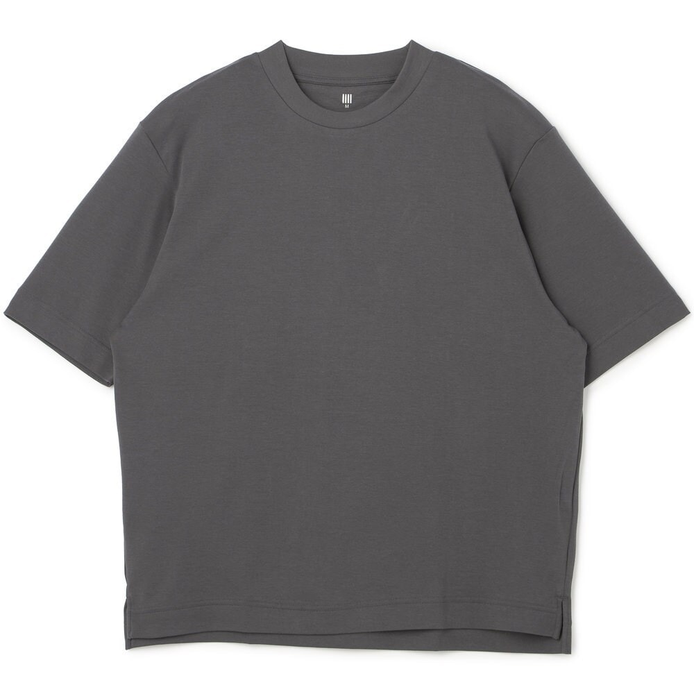 スーツ屋が作った】BIZ Tシャツ 汗じみ防止Tシャツ チャコールグレー