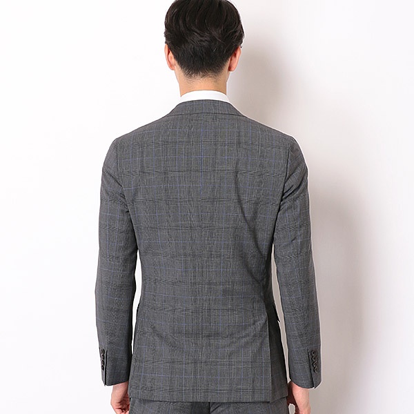 上品】 3ピース 美品SUIT SElECTセットアップ グレンチェックmarzotto