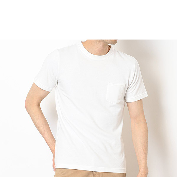 BL/半袖】裏パイルTシャツ/ホワイト/ネイビー/ウォッシャブル/ビジネス