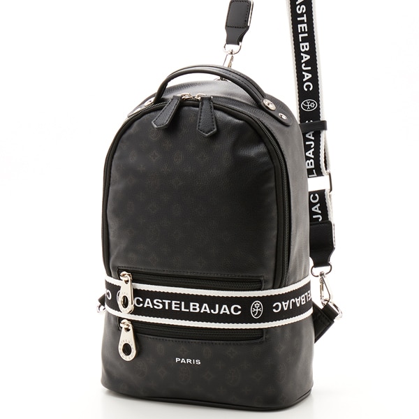 カステルバジャック ショルダーバッグ エポス 薄型 メッシュ