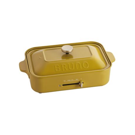 BRUNO ブルーノ コンパクトホットプレート 10TH イエロー | トウキョウ 
