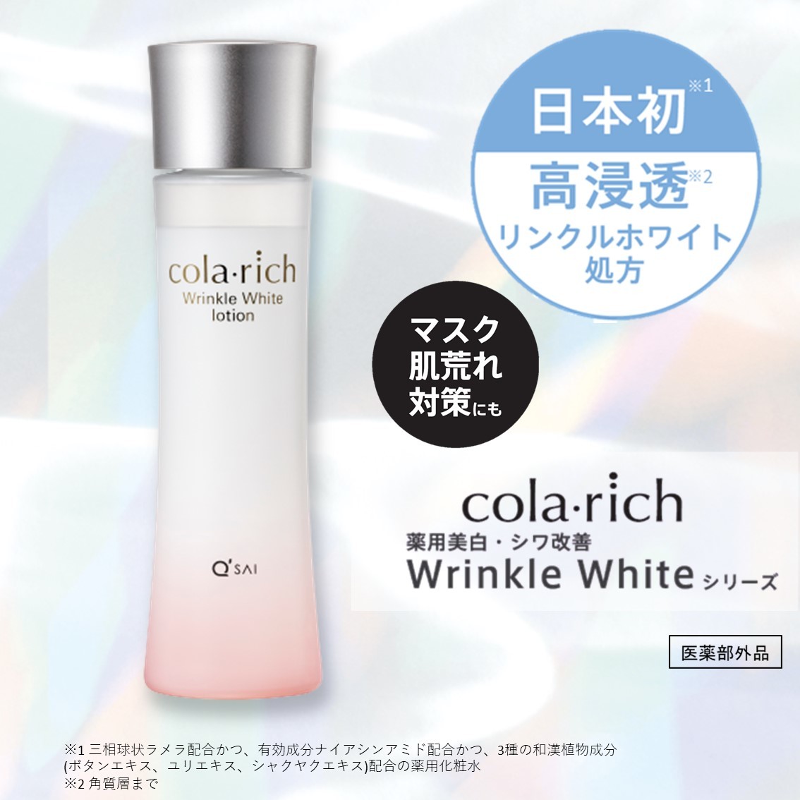 コラリッチ リンクルホワイトローション 薬用美白・シワ改善化粧水