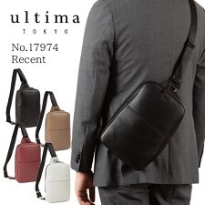 ボディバッグ レザー ultima TOKYO ウルティマ リーセント 