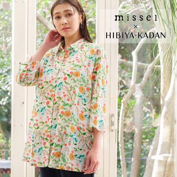 ステッチ風チェックセーター／ミゼール（missel） ミゼール missel