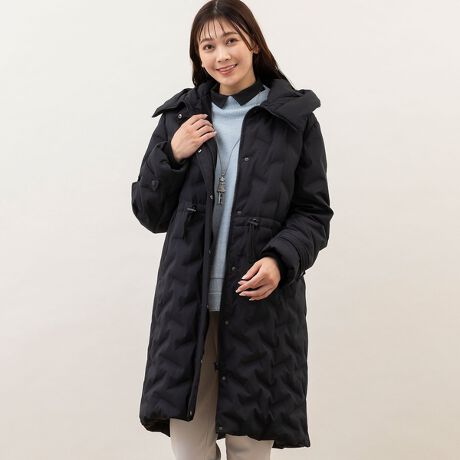 一部店舗・EC限定〕シームレスダウンロングコート | ミゼール(missel 