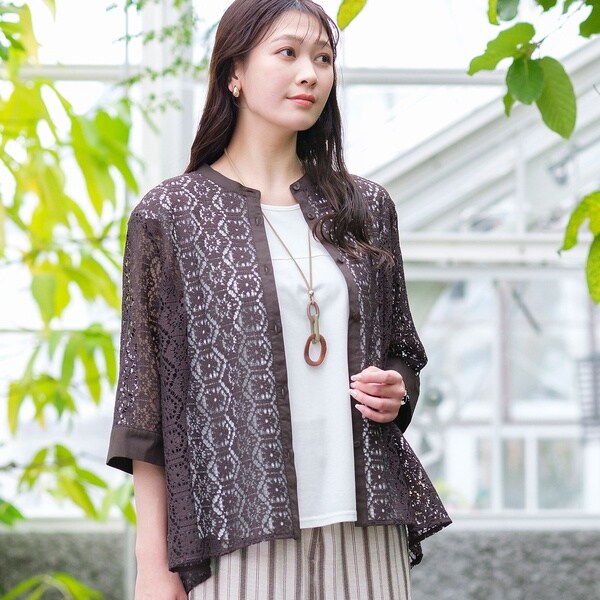 クロシェタイルレースブラウス | ミゼール(missel) | マルイウェブチャネル