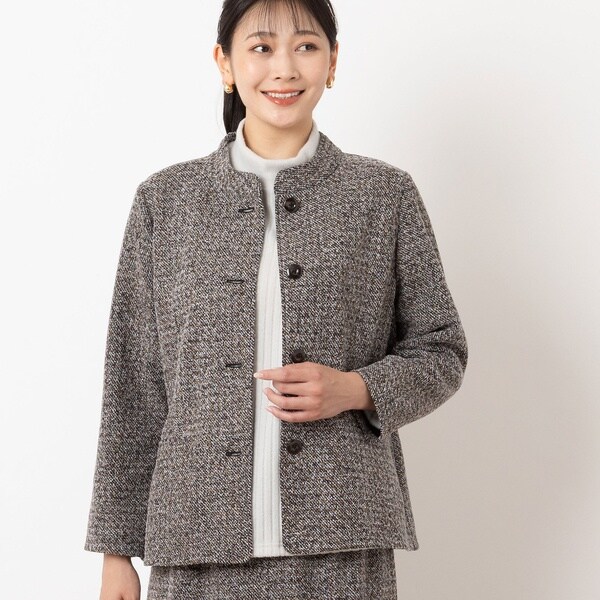 ボーラー刺繍ロングマウンテンパーカー | ローズティアラ(Rose Tiara