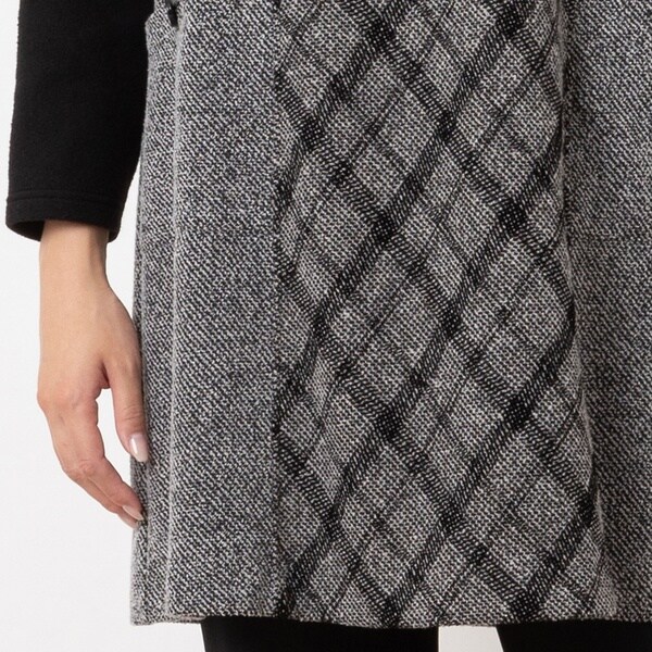 起毛ニットジャカード チュニックベスト | ミゼール(missel) | マルイ