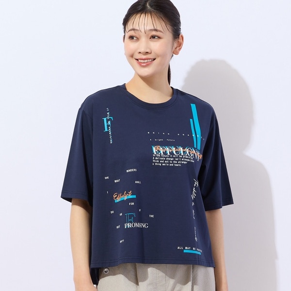 【 INDIVI / 洗える / ストライプ柄 】レイヤード風Tシャツ13 XL INDIVI｜【洗える/ストライプ柄】レイヤード風Tシャツ | Rakuten