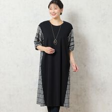 ミゼール(missel)の【人気アイテム・洗える】ギンガムチェック パフスリーブワンピース