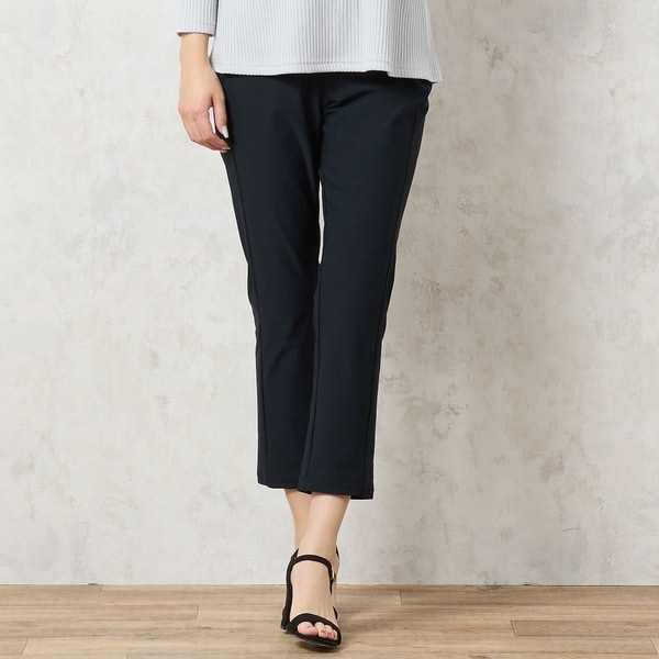 洗える・抗菌防臭・日本製・3L/4Lサイズあり】スカート風ワイドパンツ