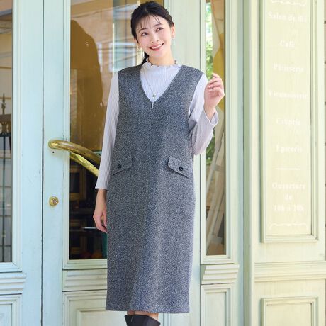 [^ԁF21115502]iЉy傫TCYzyL`4LTCYWJzSn悭iɁBԐlCfނŊyޑl̃Wp[XJ[gLkSnQ̃cC[hjbggpWp[XJ[głByăNłȂAƊL[vłACełBV[vɉoVlbÑfUCBe͏c̐ngp邱ƂŎoIɃXbLdlBtbv͏ŁATChɃ|Pbg܂B됞ɂ̓xc葫΂̂͂łByfg175cmz4LTCY̓ICVbvłR[fBl[gi悭̌^Jo[Wp[XJ[gBnClbNCi[킹ȂIXXłBꂢF̃J[fBKDA߂̂ANZT[YĂ؂₩őfGłBifނ̌Fʑfނ̓FȂfނ̌F򂪂Ȃfނ̐LkF闠ndlFtTCh|Pbg聡RZvglXȃV[ɍ킹ăZNgłg[^R[fBl[guhBANeBuȃCtX^CyނkTCY~ZXɁAGKg{ȃX^COĂ܂BBeɂ̓ŐFČꍇ܂Bi摜̓Tv̂߁AFTCYAvgʒuAdlȂǂɕύXꍇ܂B戵\mF̏Ap肢܂B