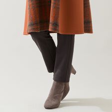 【快適保温素材・洗える・日本製・3L/4L】あったかレギンスパンツ