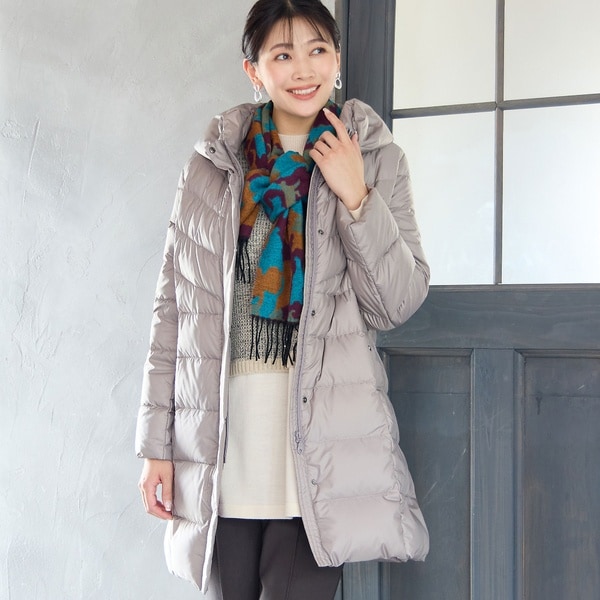 ミゼール　シームレスダウンコート 一部店舗・EC限定】シームレスロングダウンコート | ミゼール