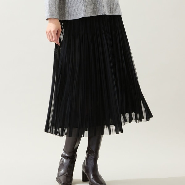 MIXカラーミニスカート/綾目 | オーディア ミューズ(Audie a Muses