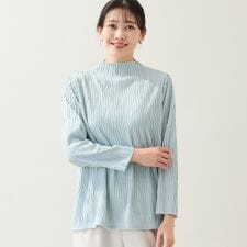 【洗える・3L/4Lサイズあり】タックジャカードカットソー