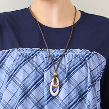 【スライドフリー】メタルモチーフリングネックレス