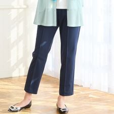 【洗える・快適ストレッチ・L～4Lサイズ】美脚テーパードパンツ