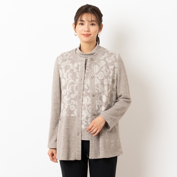 UNTITLED / アンタイトル 【11色展開/コットン100/アンサンブル可能】クルーカーディガン 11色展開コットン100アンサンブル可能】クルーカーディガン