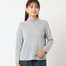 【洗える・日本製】シアーラメカットソー