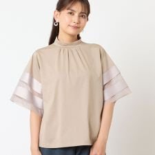 【一部店舗・WEB限定アイテム・洗える】袖リボンプルオーバー