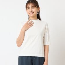 【一部店舗・WEB限定アイテム・洗える・綿100】バックボタンTシャツ