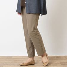 【洗える・シルキータッチ・S～LLサイズ】ストレッチパンツ