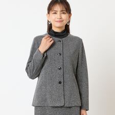 【セットアップ可能】ノーカラージャケット