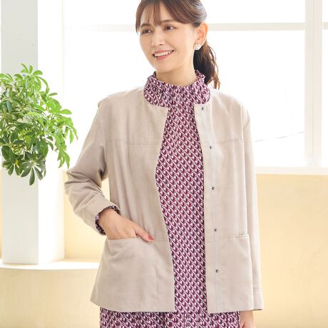 [^ԁF12035562]iЉLC߂ȃX^Cɂ}b`郉CgAE^[Voꁟ_炩̃tFCNXEF[hgpWPbgłBn̂ȂyȐDSnŃJWAGKXV[܂Ŋ􂵂܂Bm[J[̃fUCŎ񌳂XbLƌĂAO[̃OO{⏬Ԃ̃hbg{^炵AbvBƐDăV[Y[h𐷂グĂ郉CgAE^[łByfg165cmzR[fBl[gRpNgȒŃXJ[g⃏s[X̐DɃsb^łBfp̂悤ɕXJ[gƉ؂₩ɒȂĂˁBifނ̌Fʑfނ̓FȂfނ̌F򂪂Ȃfނ̐LkFȂndlFȂFOgɐ؂ւp̃|Pbg聡RZvg{ȃfUCAfނgghACe㎿ōGKXACe܂ł𑵂^ER[fBl[guhBBeɂ̓ŐFČꍇ܂Bi摜̓Tv̂߁AFTCYAvgʒuAdlȂǂɕύXꍇ܂B戵\mF̏Ap肢܂B